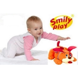 Uciekający wibrujący Szczeniaczek Piesek zabawka do nauki raczkowania Smily Play 0209