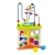 Aktywny Trójkąt Smily Play AC7622 drewniana zabawka edukacyjna 5w1 labirynt, gra zręcznościowa, liczydło, sorter, przeplatanka
