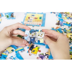 Puzzle Magnetyczne Miesiące Maka Kids 915057 zestaw 120 magnetycznych puzzli