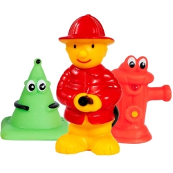 Pali się! zabawki do wody Hencz Toys 856 zestaw 3 zabawek do kąpieli