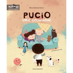 Książeczka Pucio umie opowiadać - książka w twardej oprawie 40 stron