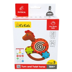 K's Kids zabawka edukacyjna Koń zakręć/przekręć KA10768