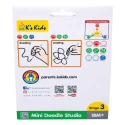 K's Kids zabawka edukacyjna Mini Studio Rysunkowe KA10769 znikopis