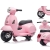Scooter Piaggio Vespa Pudrowy Róż pojazd akumulatorowy jeździk skuter z napędem elektrycznym Sun Baby J04.003.1.3