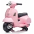 Scooter Piaggio Vespa Pudrowy Róż pojazd akumulatorowy jeździk skuter z napędem elektrycznym Sun Baby J04.003.1.3