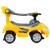 Mega Car żółty 3w1 pojazd, jeździk, chodzik z pchaczem Sun Baby J05.008.1.2 dla dziecka 24m+