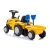 Traktor z przyczepą New Holland żółty pojazd jeździk Sun Baby J05.043.1.1