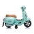 Scooter Piaggio Vespa MINT miętowy pojazd akumulatorowy jeździk skuter z napędem elektrycznym Sun Baby J04.003.1.1