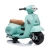 Scooter Piaggio Vespa MINT miętowy pojazd akumulatorowy jeździk skuter z napędem elektrycznym Sun Baby J04.003.1.1