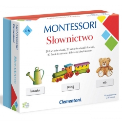 Clementoni Gra Montessori Słownictwo 50077