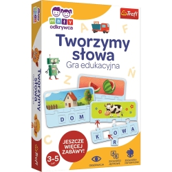 GRA edukacyjna Tworzymy słowa/ Mały Odkrywca Trefl 01950