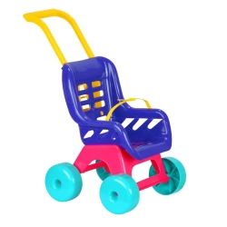 Wózek dla lalek spacerówka - plastikowy spacerowy Tupiko DL241E