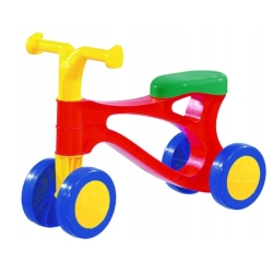 Rowerek biegowy dla małych dzieci do nauki równowagi LENA jeździk Multicolor