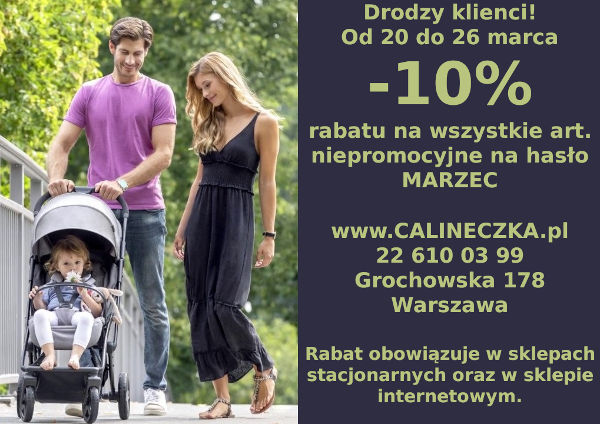 Rabat -10% na hasło Marzec
