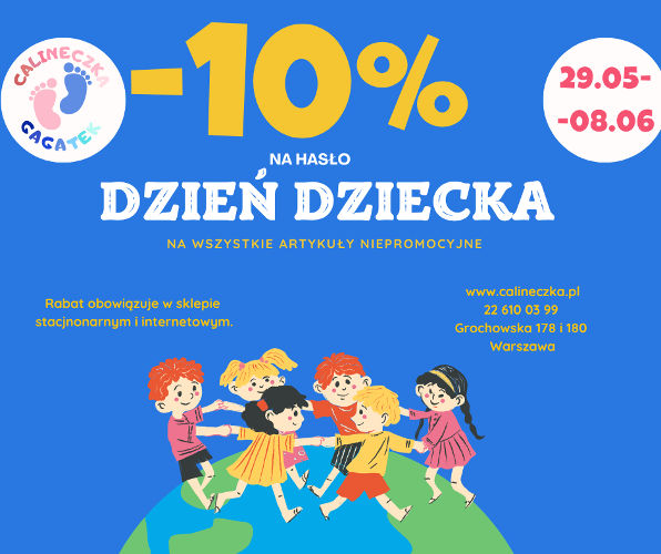 Rabat -10% na hasło Dzień Dziecka